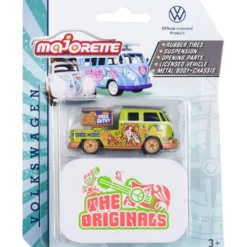 Volkswagen T1 - Grön - The Originals - Deluxe - Majorette