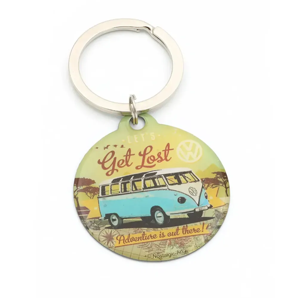 Volkswagen T1 - Let's Get Lost - Nyckelring - Nostalgic Art