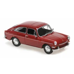 Volkswagen 1600 TL - 1966 - Röd - Maxichamps - 1:43
