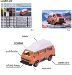 Volkswagen T3 - Orange - Volkswagen Premium Cars - Majorette