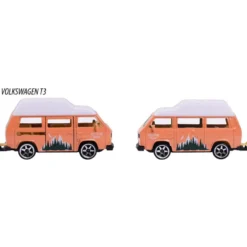 Volkswagen T3 - Orange - Volkswagen Premium Cars - Majorette