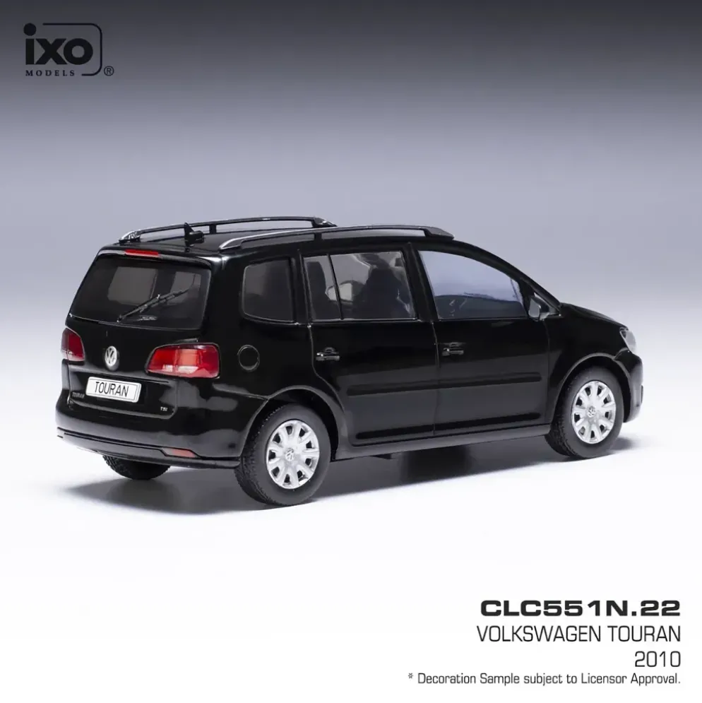 Volkswagen Touran - 2010 - Svart - Ixo Models - 1:43