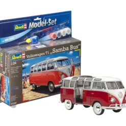 Volkswagen T1 "Samba Bus" - 7399 - Inkl färg - Revell - 1:24