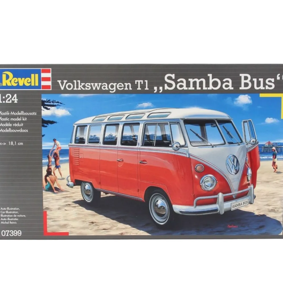 Volkswagen T1 "Samba Bus" - 7399 - Revell - 1:24
