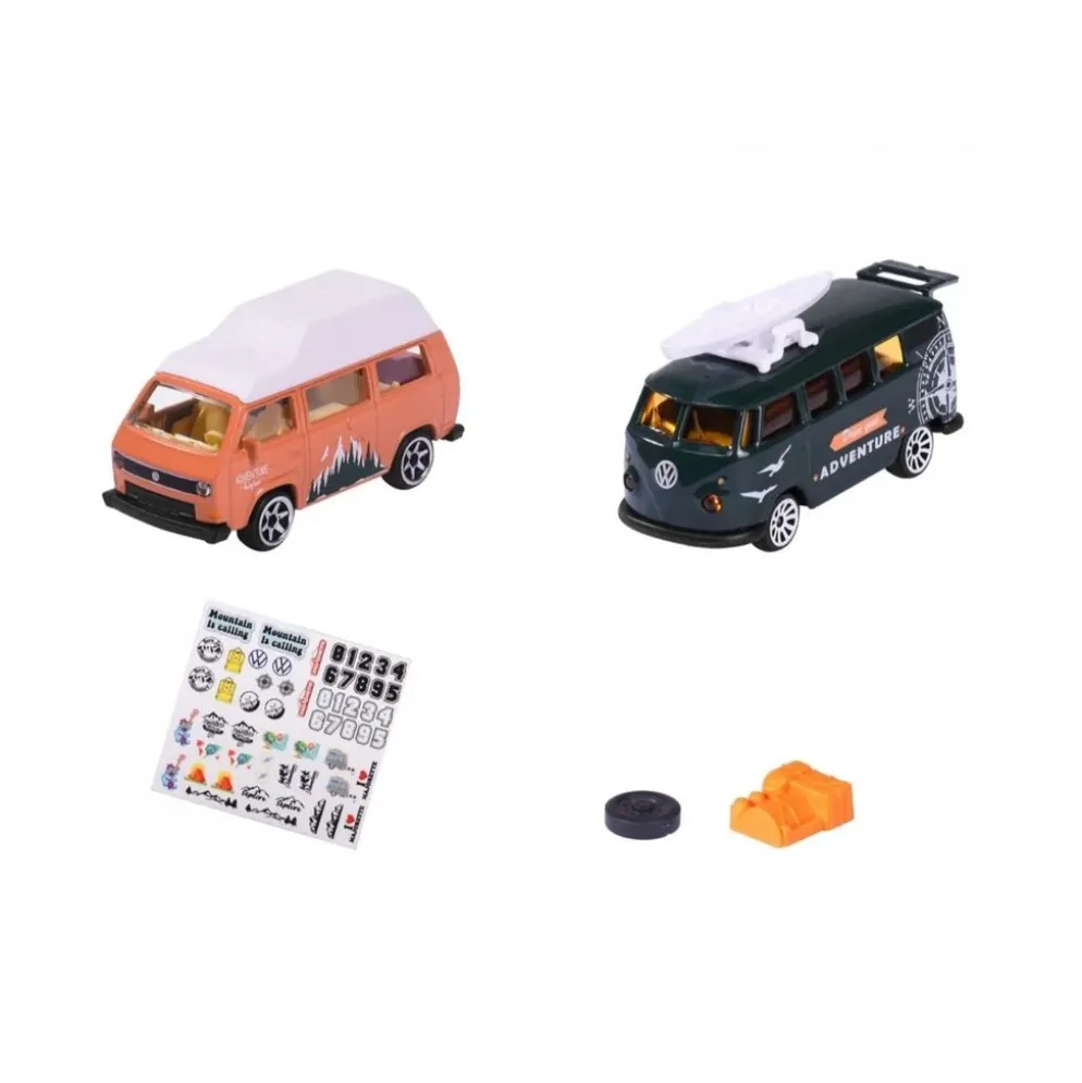 Volkswagen T1 + T3 - Volkswagen The Originals - Majorette