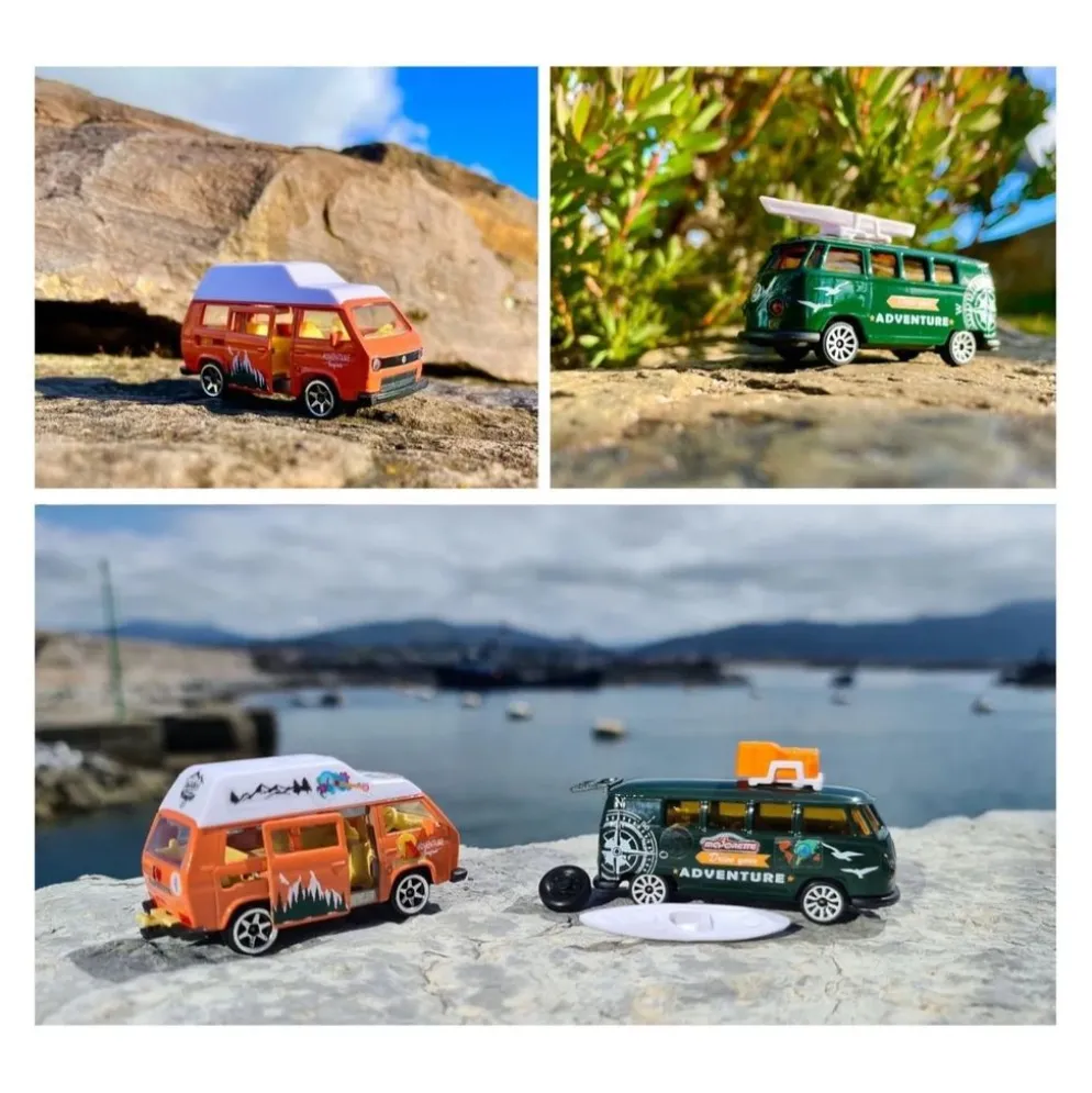 Volkswagen T1 + T3 - Volkswagen The Originals - Majorette