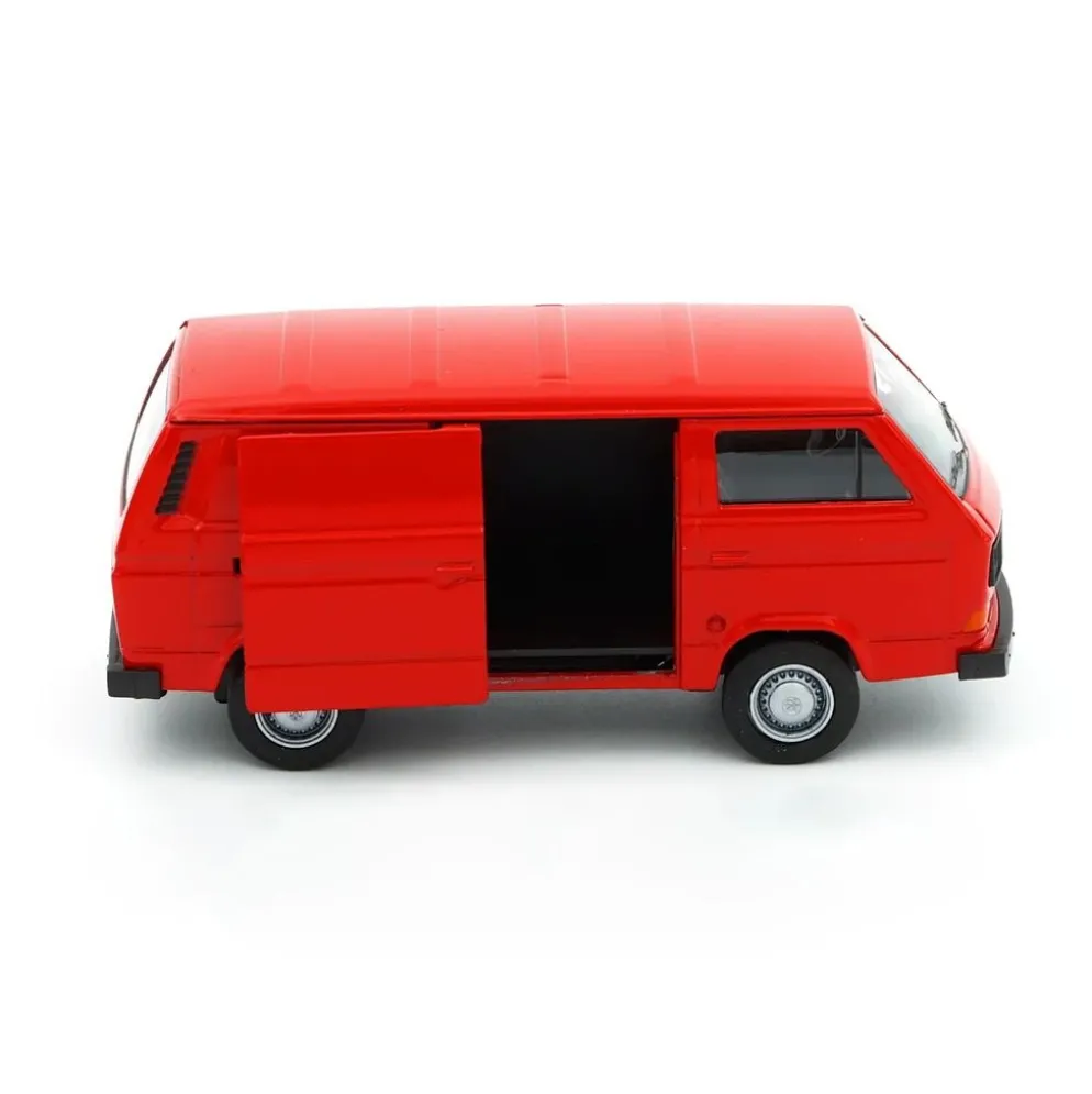 Volkswagen T3 VAN - Röd - Welly - 11 cm