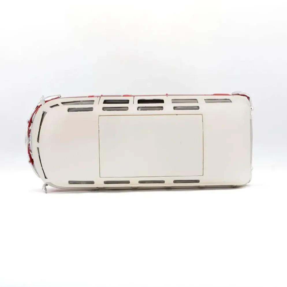 Volkswagen Van "Samba" Bus - Röd - Maisto - 1:25