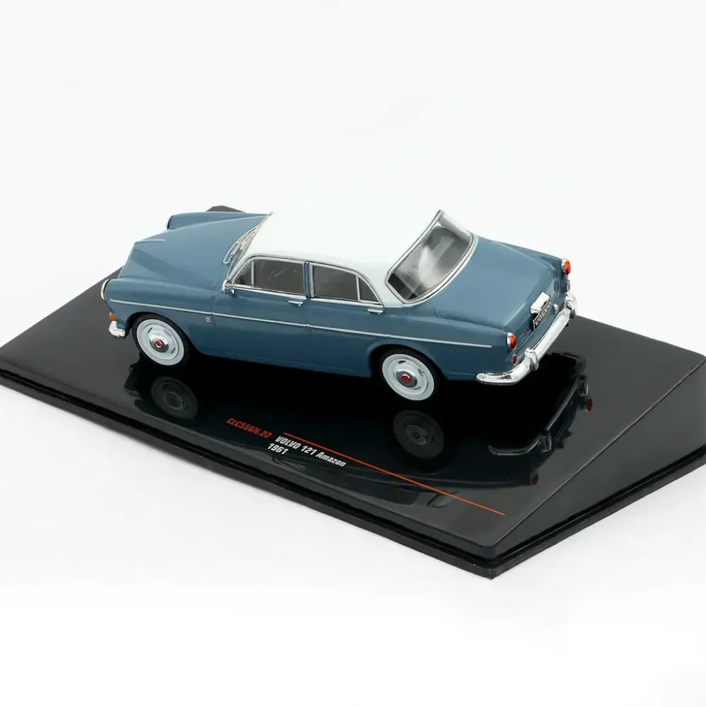 Volvo 121 Amazon - 1961 - Grå / Vit - Ixo Models - 1:43