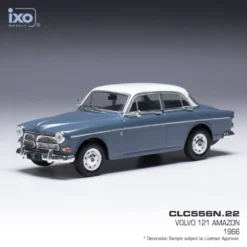 Volvo 121 Amazon - 1961 - Grå / Vit - Ixo Models - 1:43