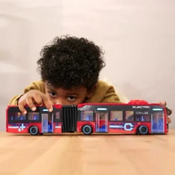 Volvo City Bus - Röd - Dicke Toys - 40 cm