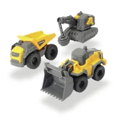 Volvo Construction 3-Pack - Byggfordon - Dickie Toys - 9 cm