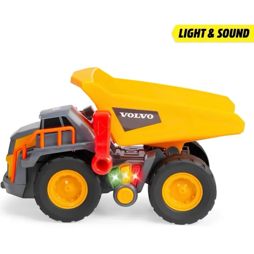 Volvo Dumper - Power Dump Truck - Dickie Toys - 30 cm