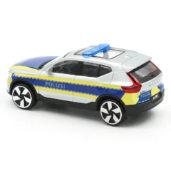 Volvo EX40 - Polisbil Tyskland - Bburago - 10 cm
