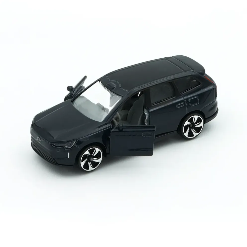 Volvo EX90 - Svart - Norrsken - Majorette - 7 cm