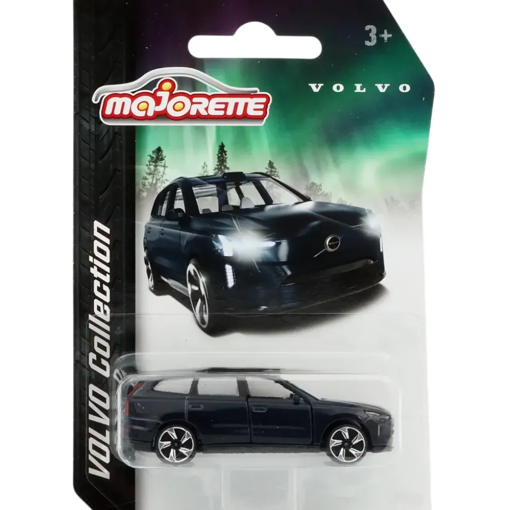 Volvo EX90 - Svart - Norrsken - Majorette - 7 cm