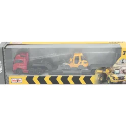 Volvo FH16 med trailer och Volvo L25H - Maisto