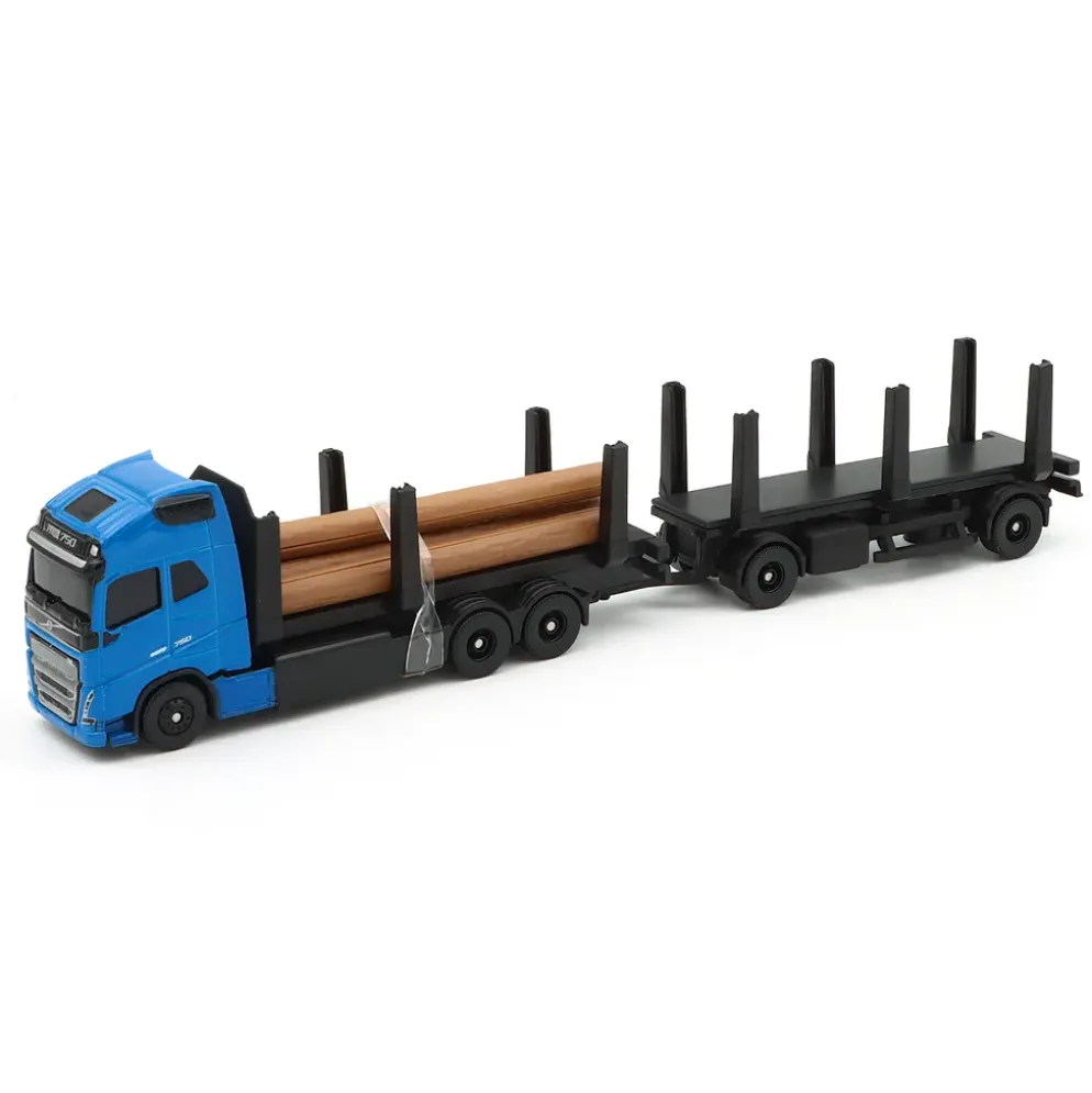Volvo FH16 750 - Timmerbil - Blå - Maisto - 22 cm