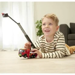 Volvo FMX Brandbil - Truck Fire Engine - Majorette - 19 cm