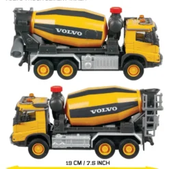 Volvo FMX Cementbil - Truck Cement Mixer - Majorette - 19 cm
