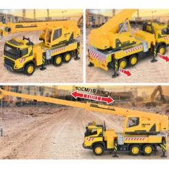 Volvo FMX Kranbil - Truck Crane - Majorette - 19 cm