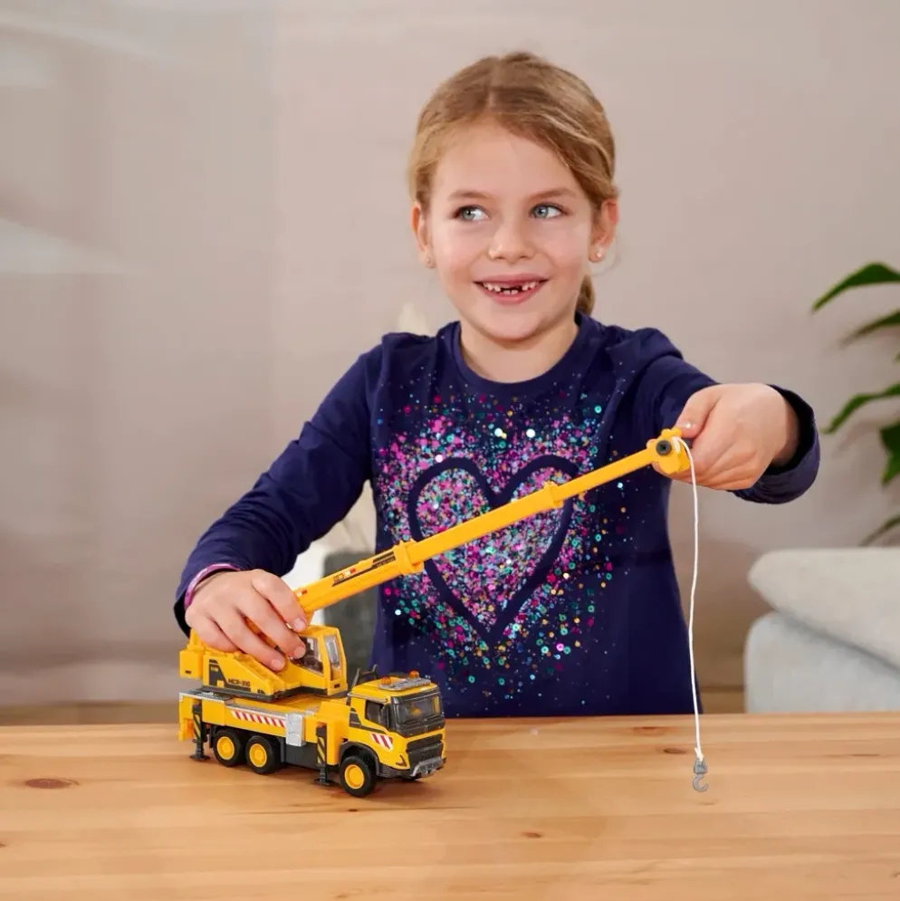 Volvo FMX Kranbil - Truck Crane - Majorette - 19 cm