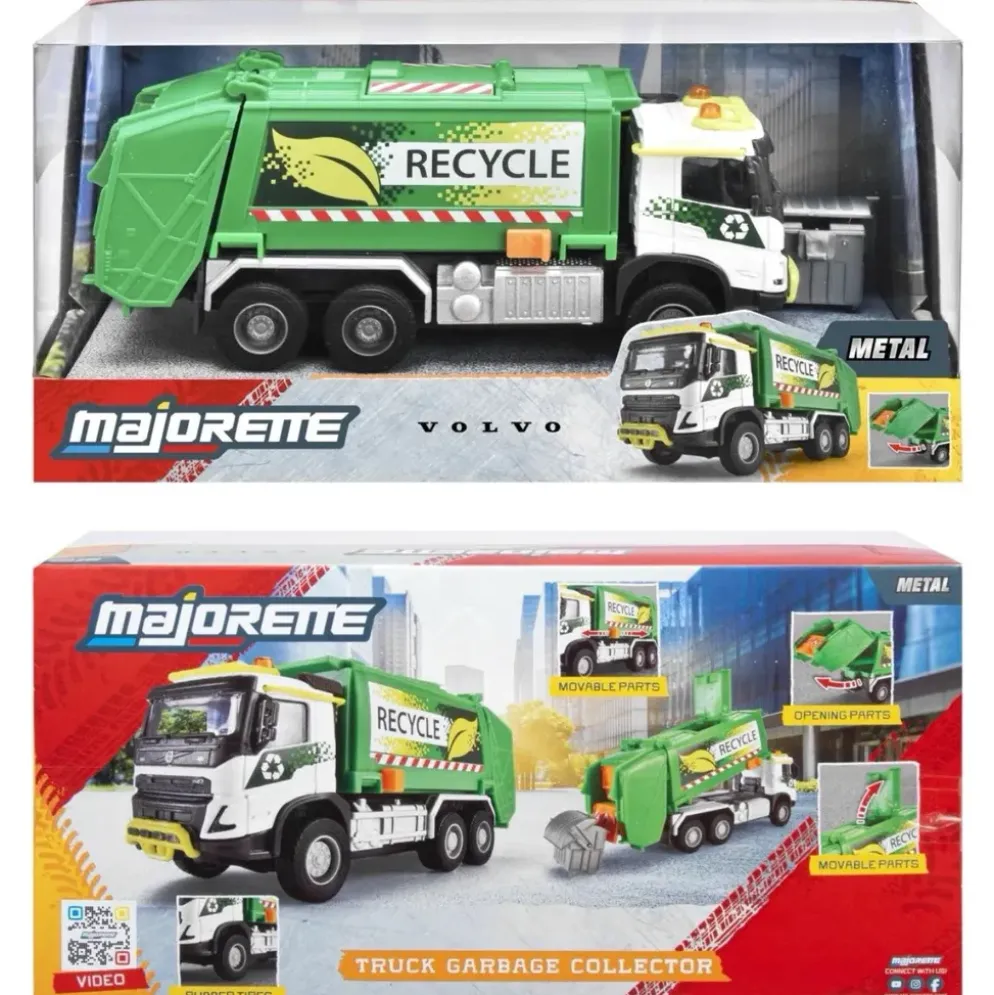 Volvo FMX Sopbil - Truck Garbage Collector - Majorette