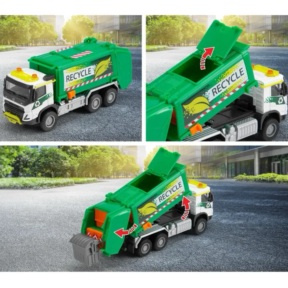 Volvo FMX Sopbil - Truck Garbage Collector - Majorette