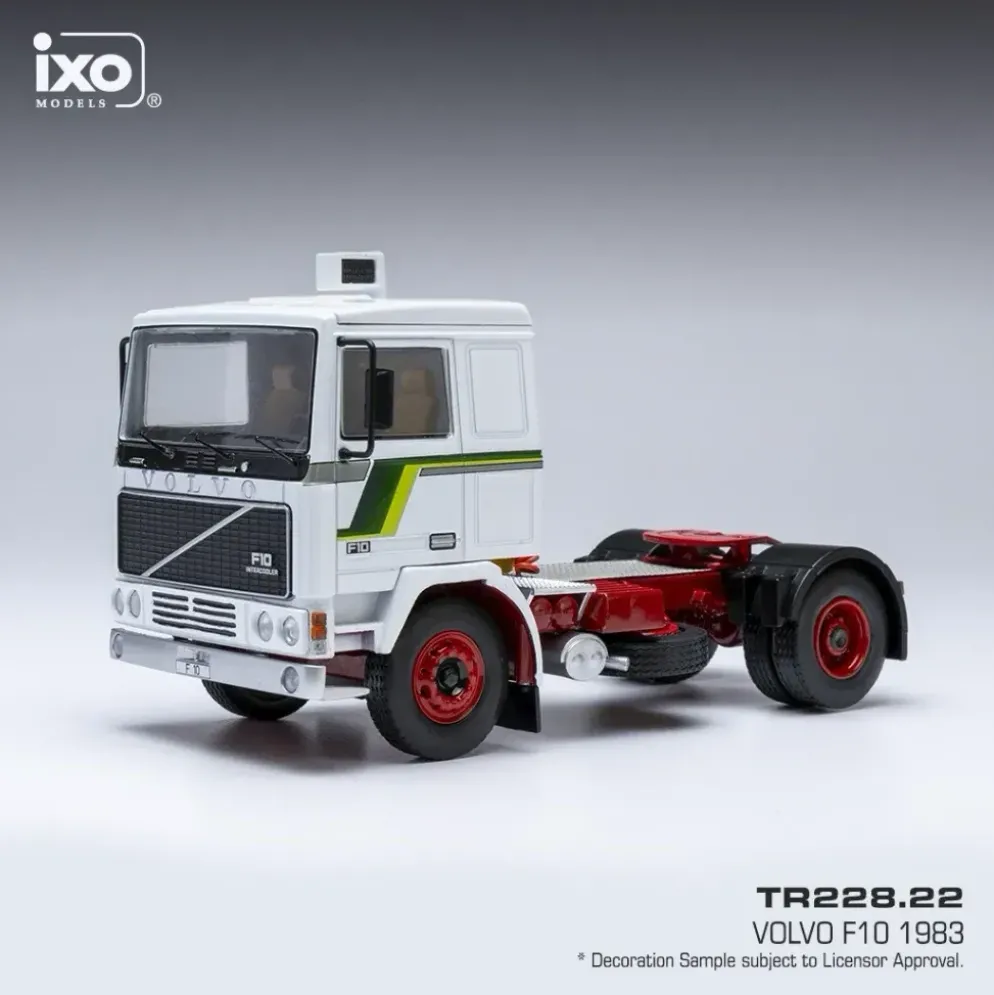 Volvo F10 - 1983 - Vit - Ixo Models - 1:43