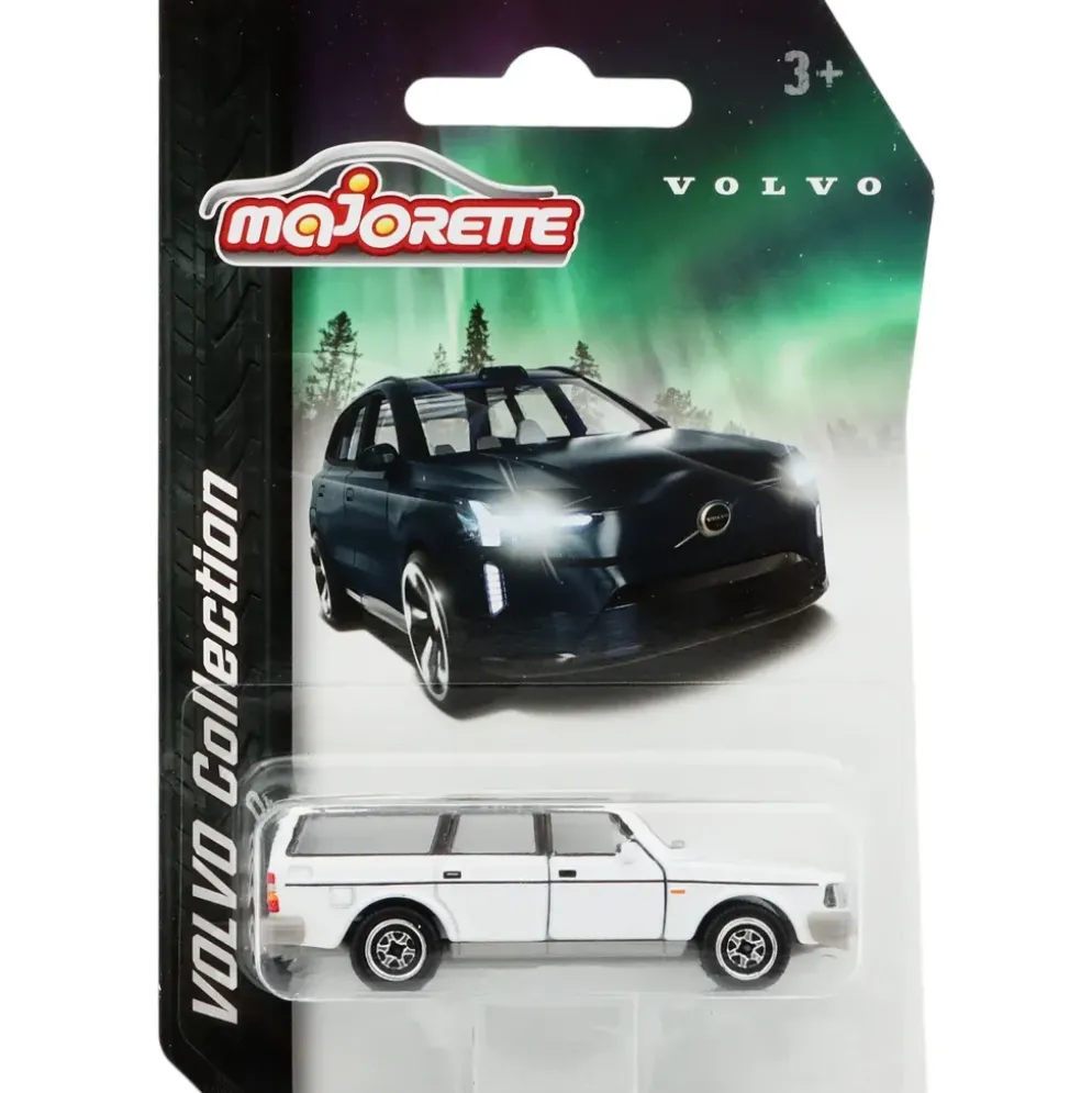 Volvo 240 GL Estate - Vit - Norrsken - Majorette - 7 cm