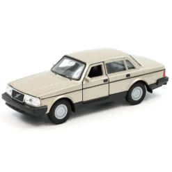 Volvo 240 GL - Guld / Beige (metallic) - Welly - 1:37