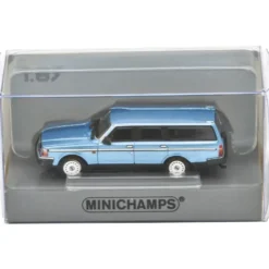 Volvo 240 GL - Kombi - 1986 - Blåmetallic - Minichamps - 1:87