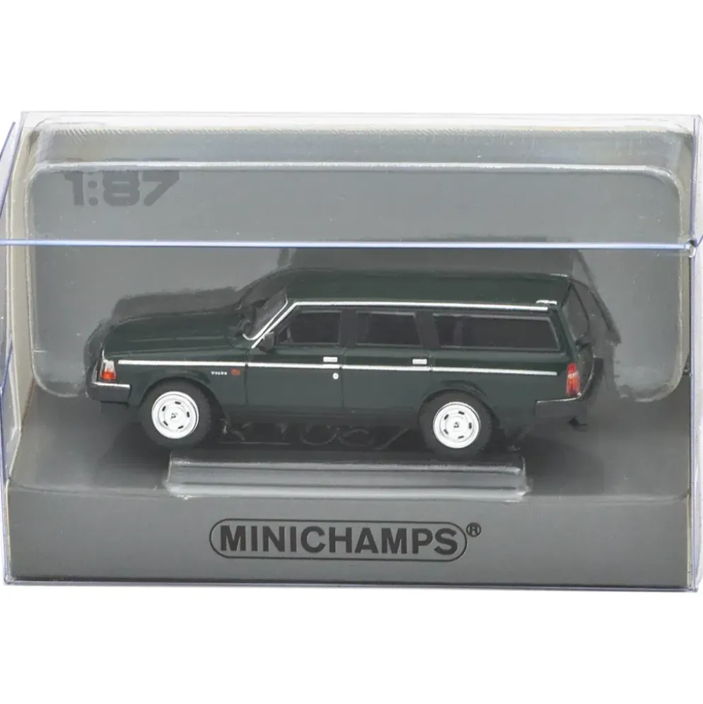 Volvo 240 GL - Kombi - 1986 - Mörkgrön - Minichamps - 1:87