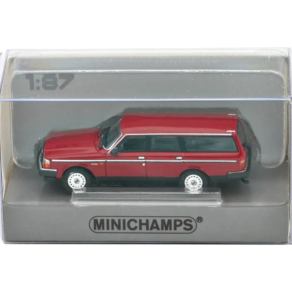 Volvo 240 GL - Kombi - 1986 - Röd - Minichamps - 1:87