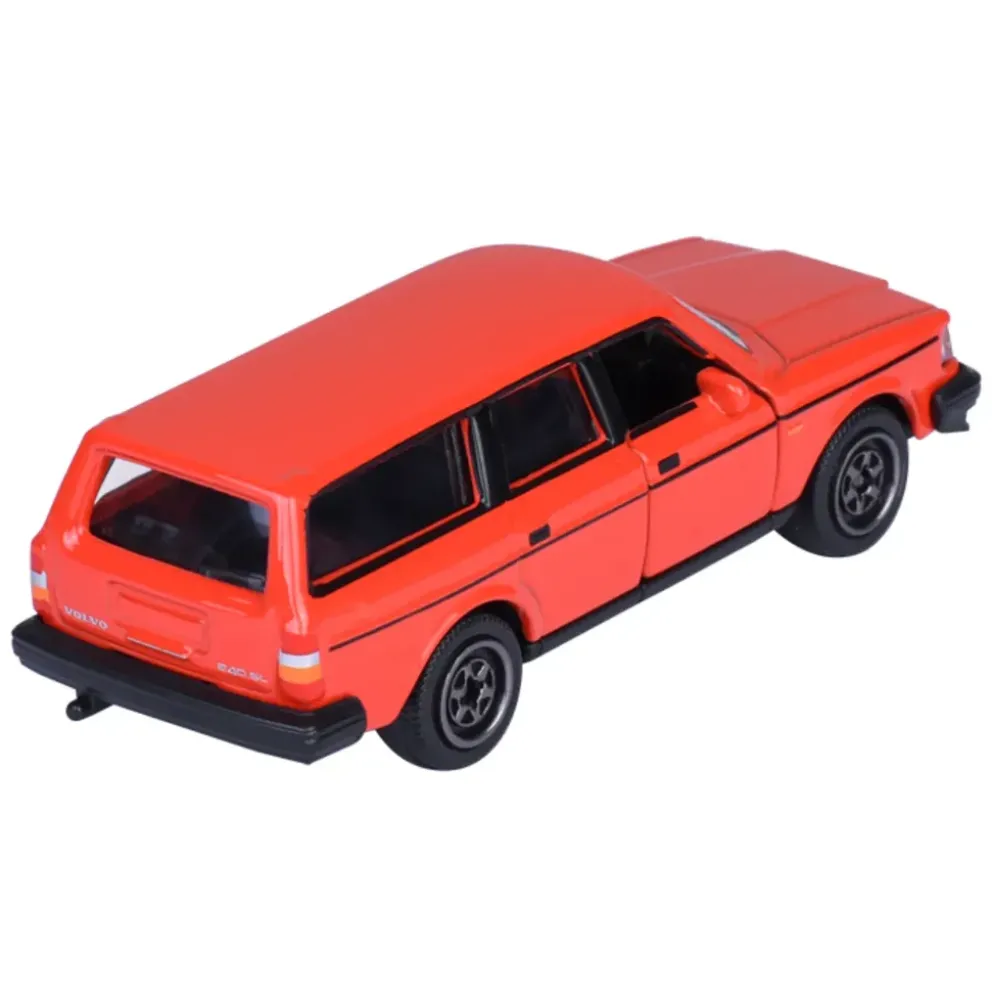 Volvo 240 GL (245 / Kombi) - Röd - Vintage - Majorette - 8 cm