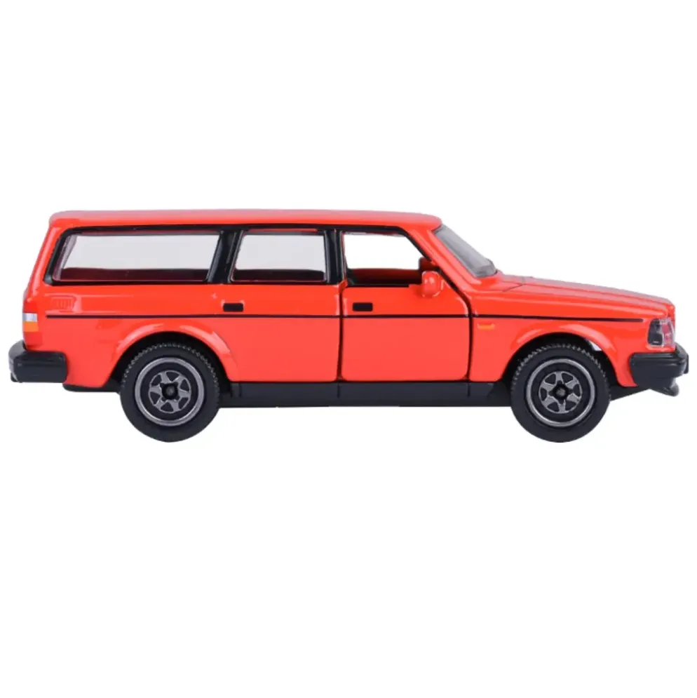 Volvo 240 GL (245 / Kombi) - Röd - Vintage - Majorette - 8 cm