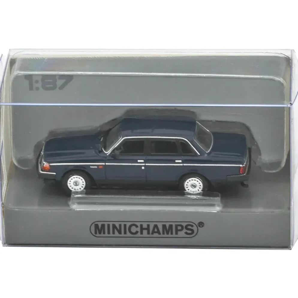 Volvo 240 GL - 1986 - Mörkblå - Minichamps - 1:87