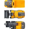 Volvo Grävare Hjullastare Dumper Tough Workers - Dickie Toys