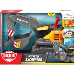Volvo Grävmaskin - Power Excavator - Dickie Toys - 30 cm