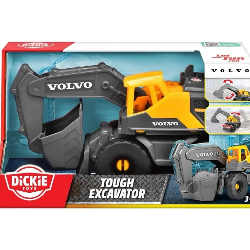Volvo Grävmaskin - Tough Excavator - Dickie Toys