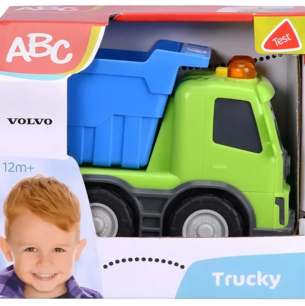 Volvo Lastbil från 12 månader - Grön - Ljud och Ljus - ABC