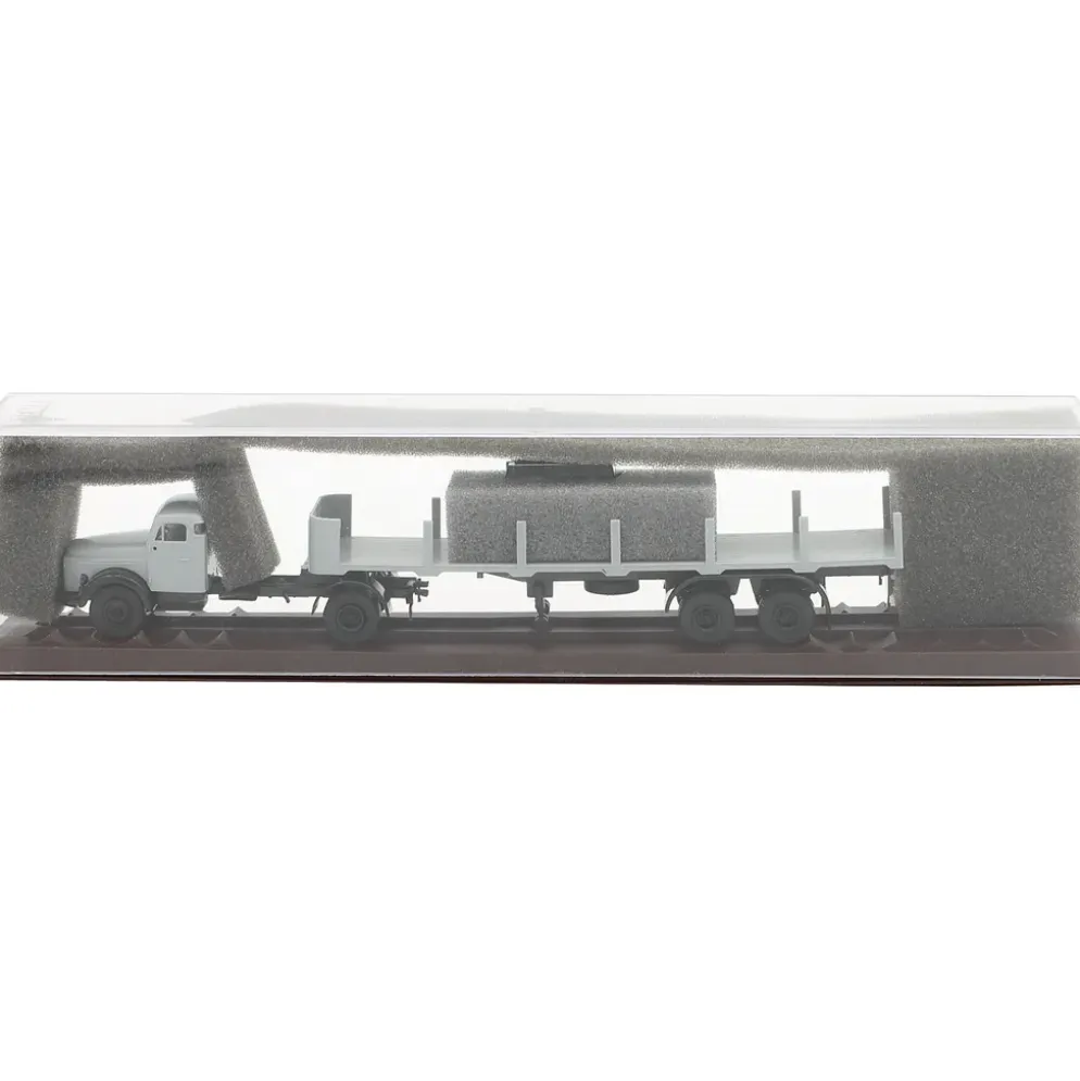 Volvo N 88 - Grå - Brekina - 1:87