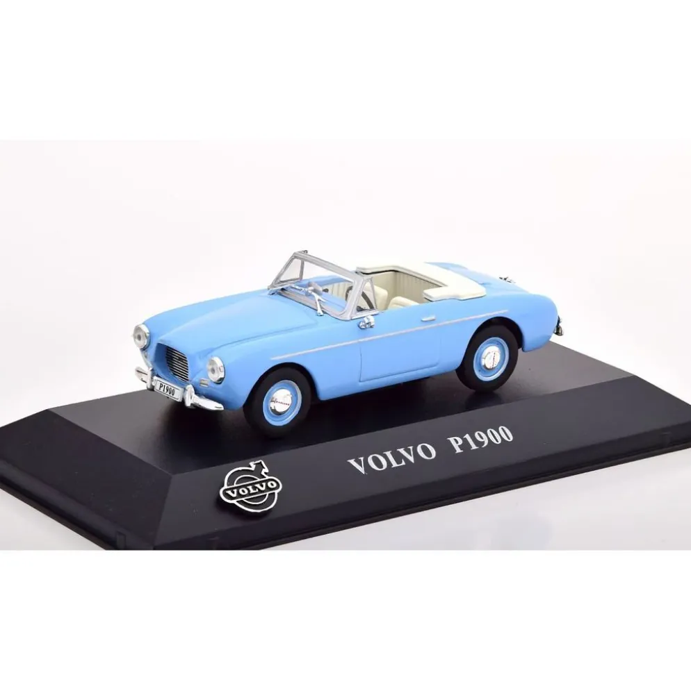 Volvo P1900 - 1956 - Ljusblå - 1:43 - Atlas Volvo Collection
