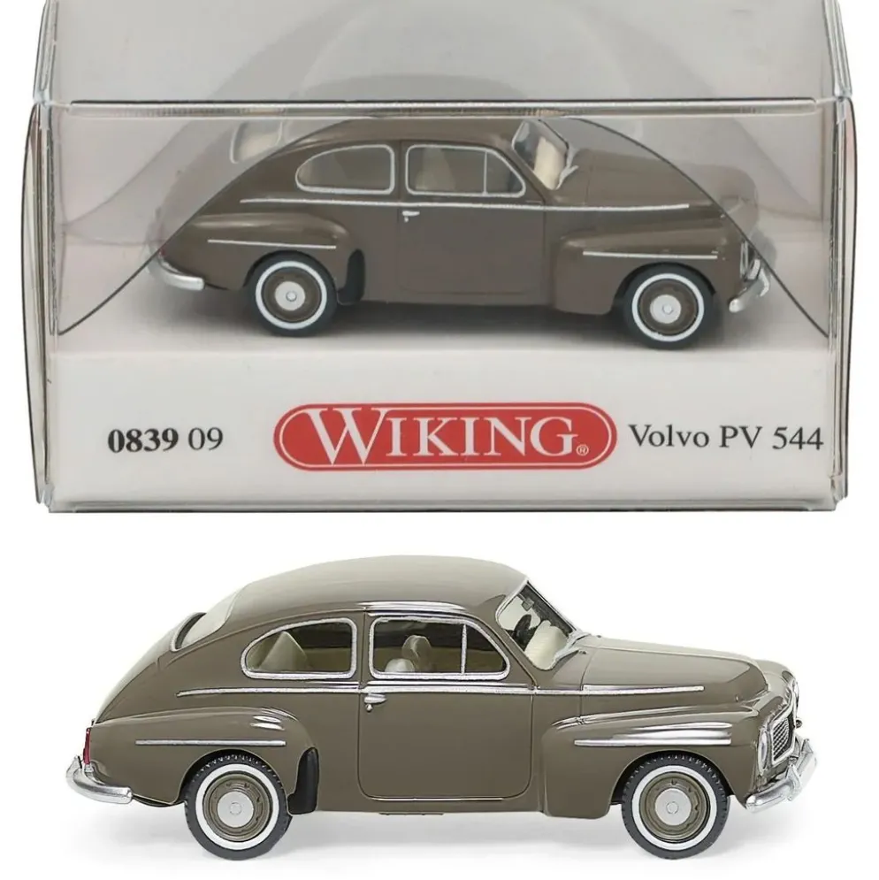 Volvo PV 544 - 1958 - Beige / Grå - Wiking - 1:87