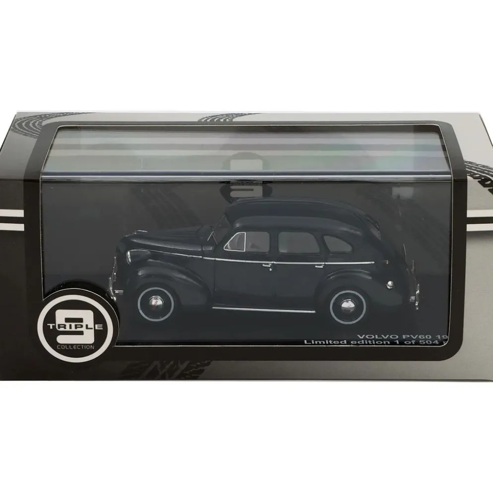 Volvo PV60 - 1947 - Mörkblå - Triple9 Collection - 1:43