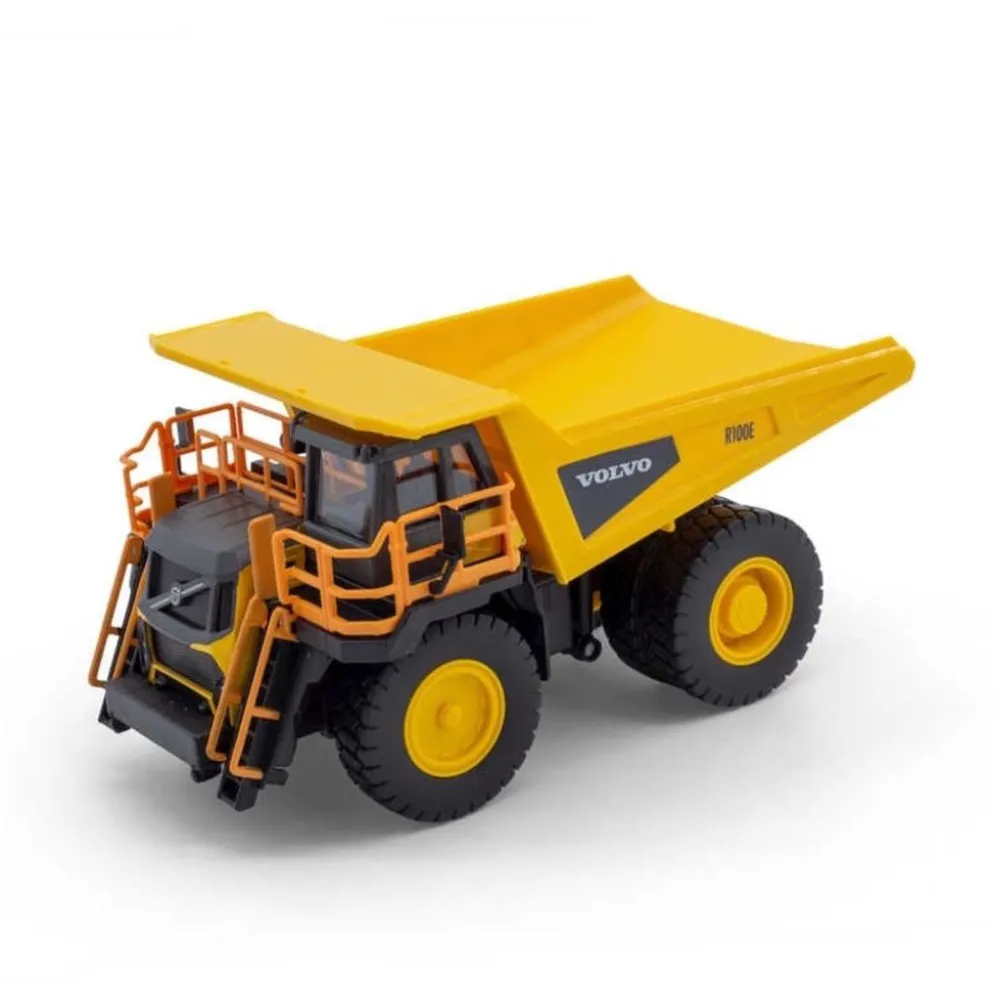 Volvo R100E - Dumper - Gul - Bburago - 18 cm