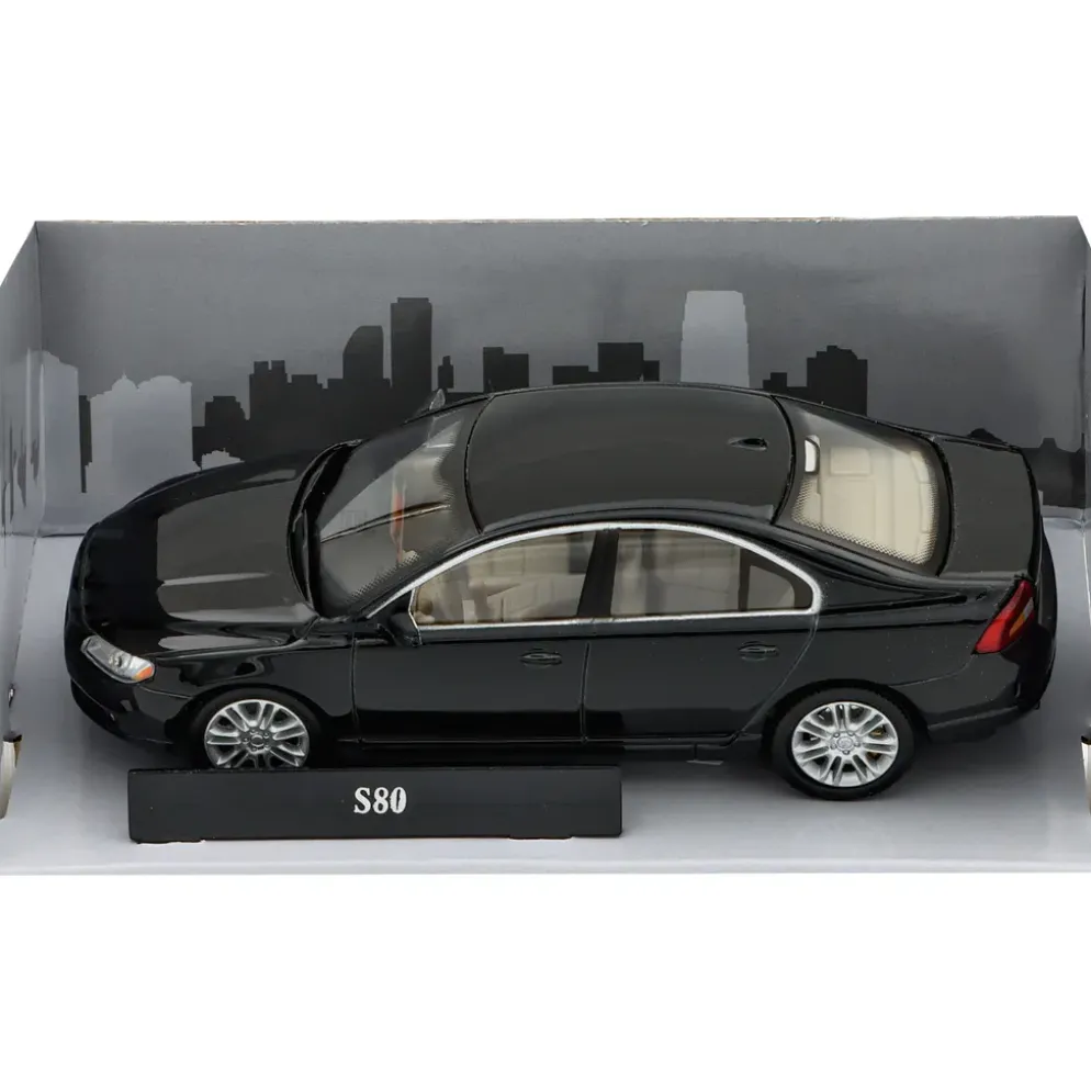 Volvo S80 - Svart - 2006 - Cararama - 1:43