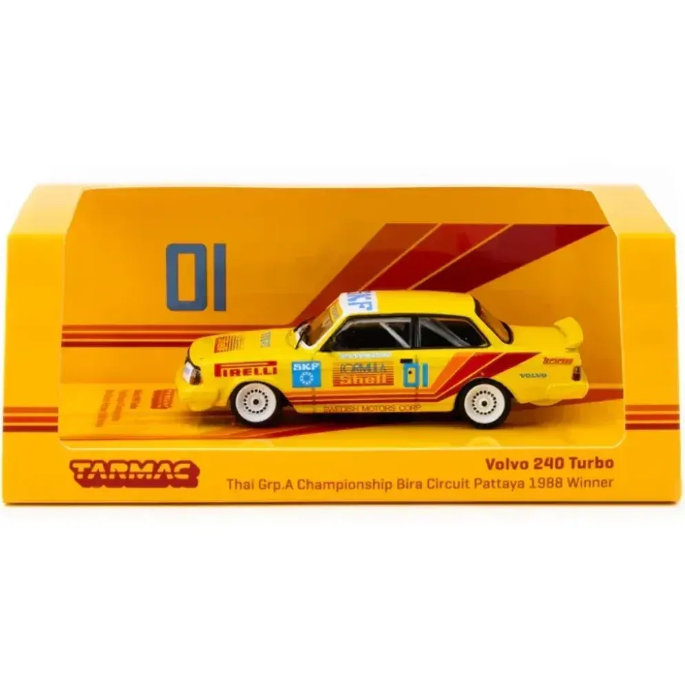 Volvo 240 Turbo - Pattaya 1988 Winner - Tarmac Works - 1:64