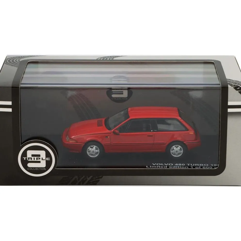 Volvo 480 Turbo - 1987 - Röd - Triple9 Collection - 1:43