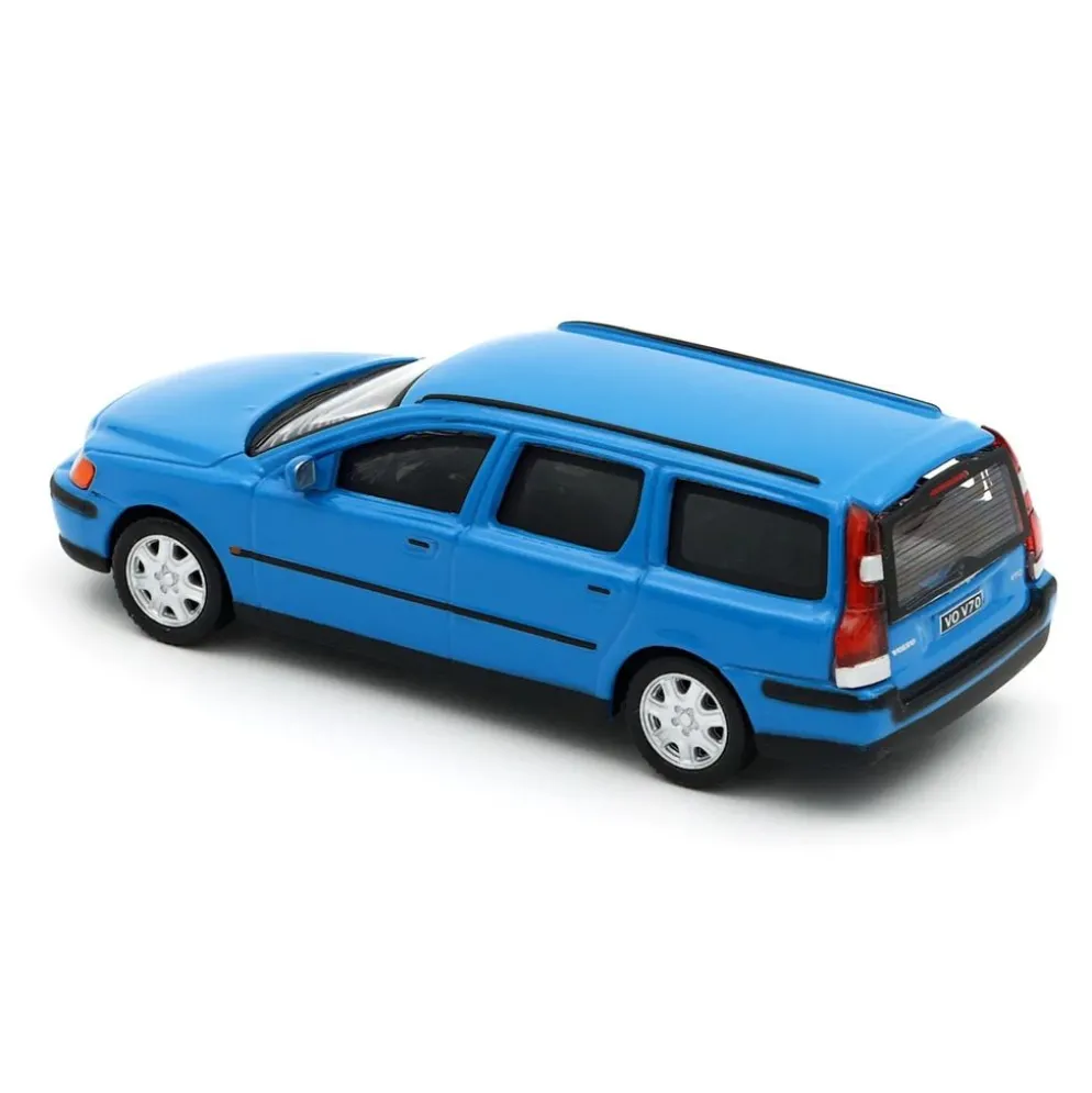 Volvo V70 - Blå - 2008 - Cararama - 1:43